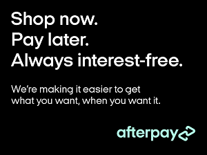 Afterpay available now at www.cienta.com.au
